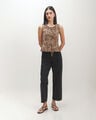 Straight Jeans Efecto Lavado,NEGRO